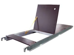 Aluminum Plywood Trapdoor Platform 610mm