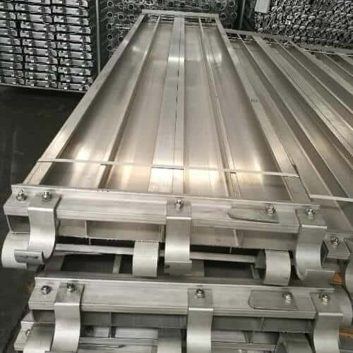 Planche en aluminium