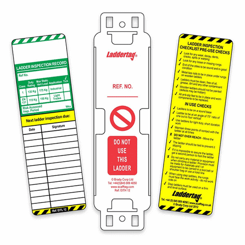 Ladder Scaffold Tag