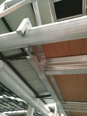 aluminum ledger and plank connection