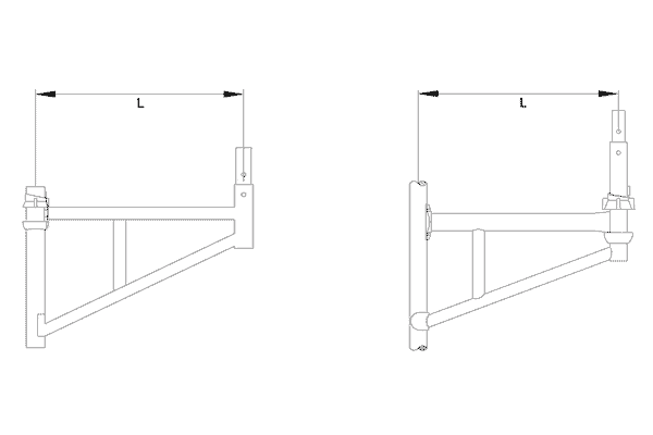 cuplock board bracket cuplock board bracket