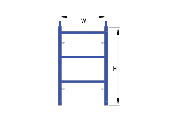 marco de escalera