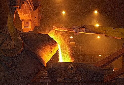 steel mill ladle