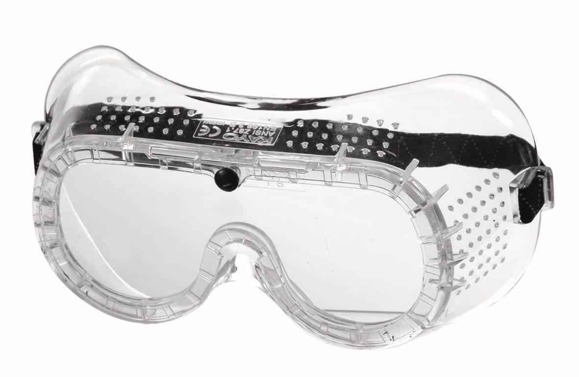 Gafas de seguridad con lentes transparentes