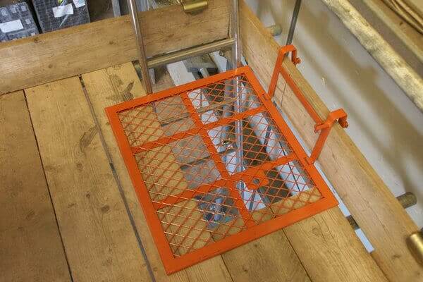Ladder Safety Trap Door