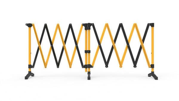 Barricade extensible en plastique-6