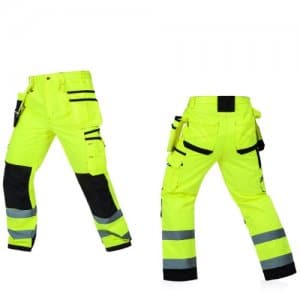 Reflective High Visibility Multi-pockets Work Trousers Reflective High Visibility Multi-pockets Work Trousers