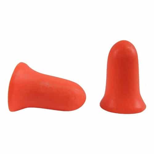 bouchon d'oreille orange