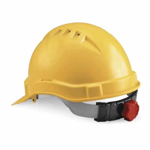 casque de sécurité jaune 2