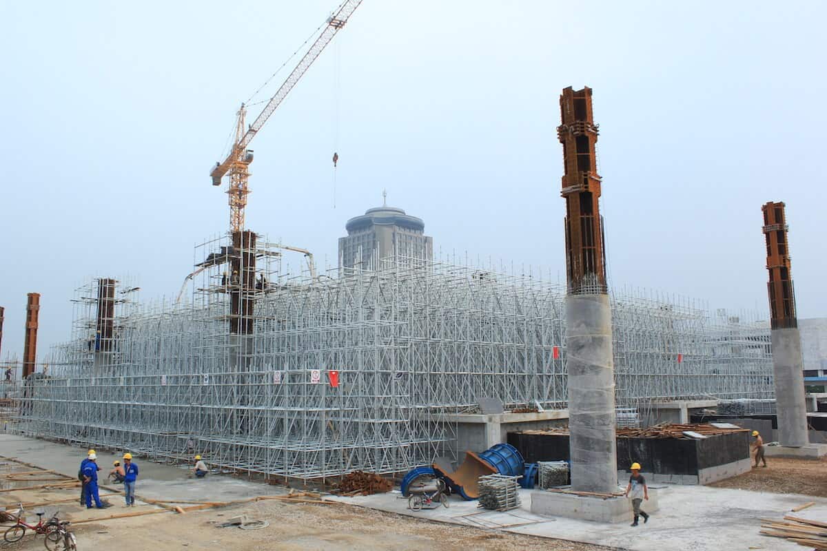 rail station high-formwork system1