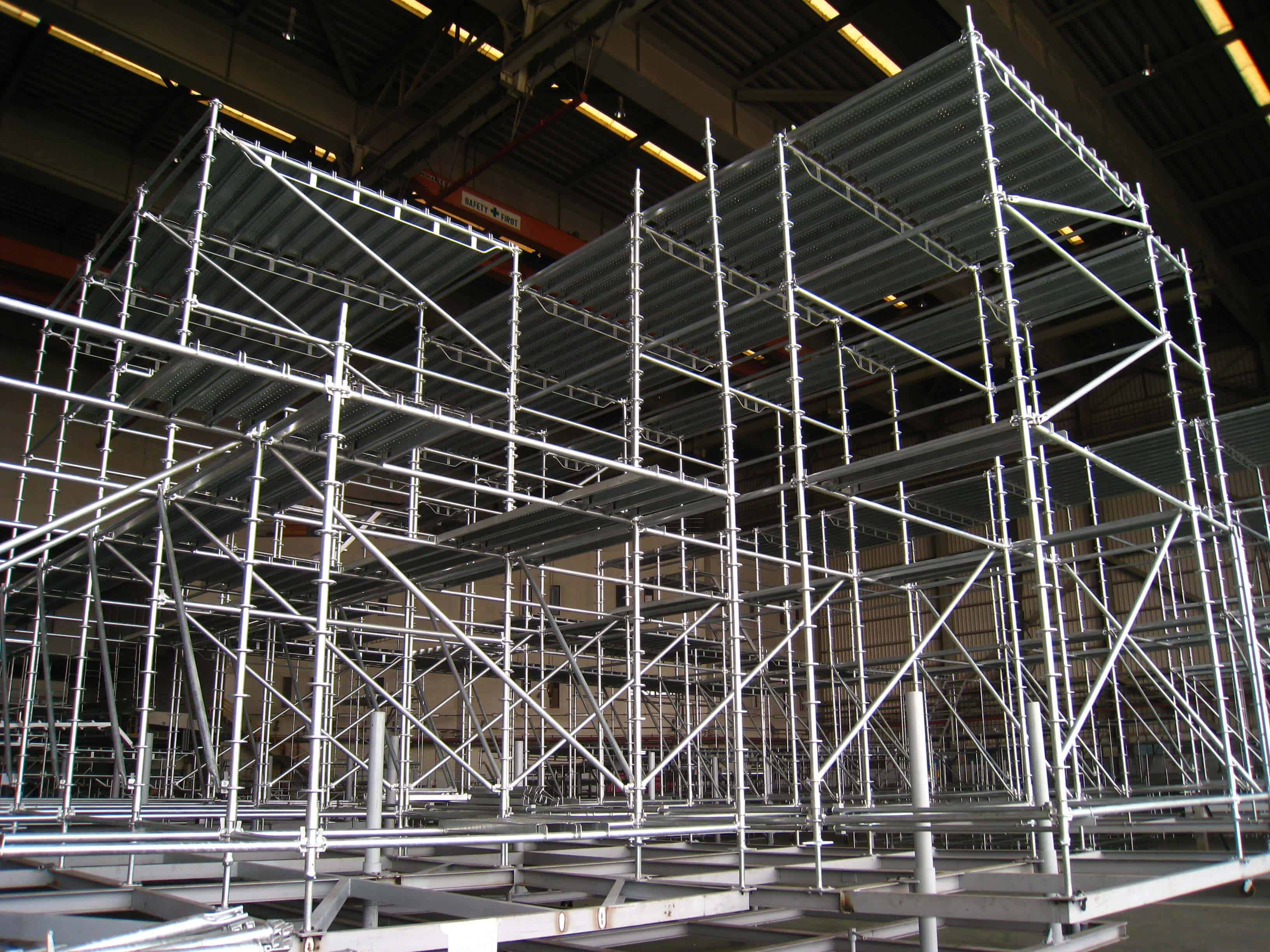 Aircraft scaffolding